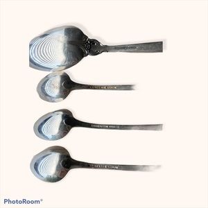 Sterling silver lot spoons Skirk & Son sterling